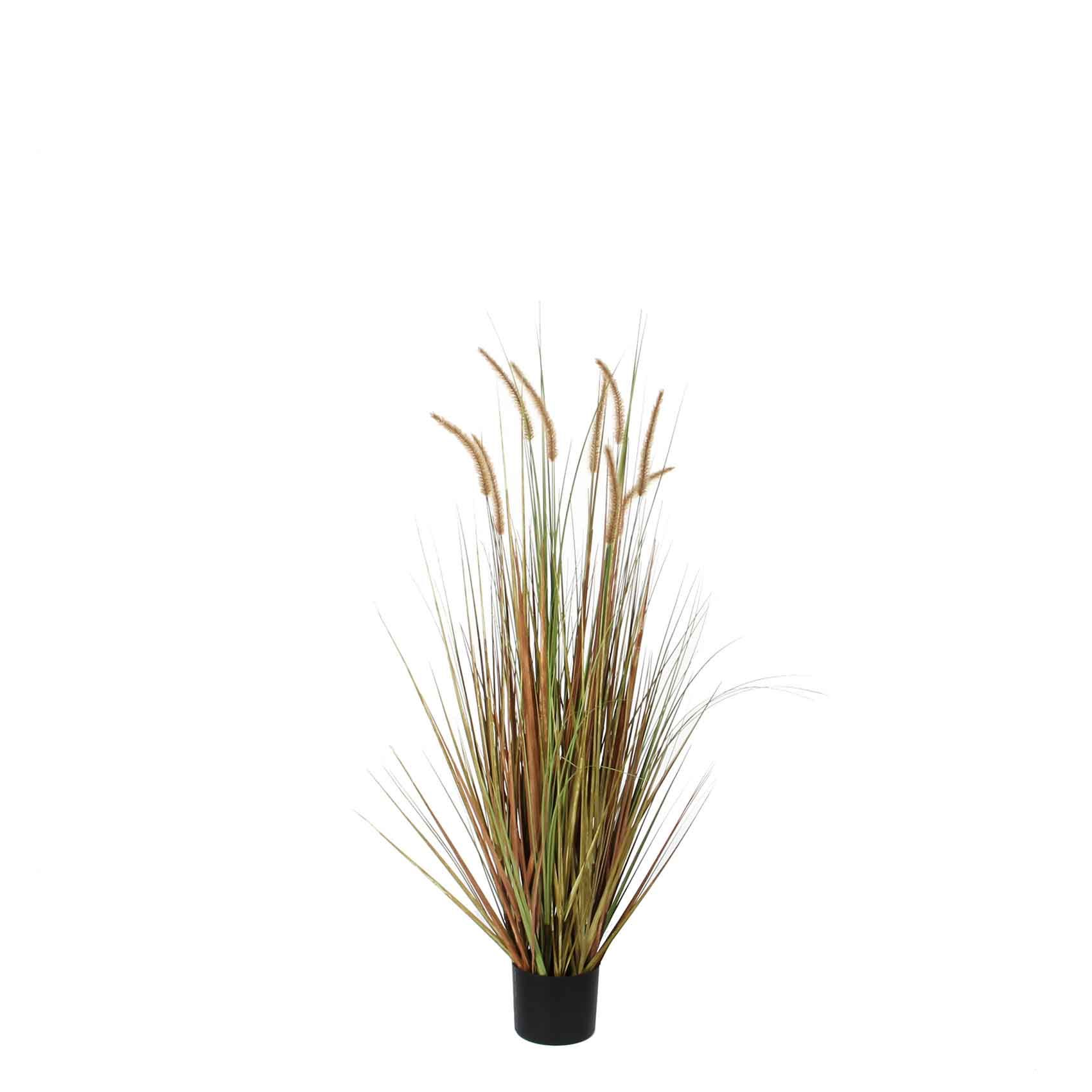 Mica Decorations Pluimgras - Kunstplant - Groen - 92 cm