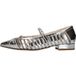 Anna F. Lage schoenen Zilver