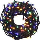 vidaXL Lichtslinger met 600 LED's, meerkleurig, 60 m, PVC
