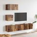 Maison Exclusive - Ensemble meuble TV, 3 pièces. Fabriqué en bois recyclé et fibre de bois