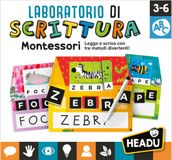 Headu Montessori Schrijflaboratorium educatief spel, veelkleurig (IT23578)