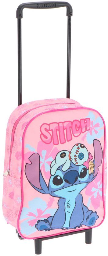 Lilo & Stitch Trolley Rugzak Roze Polyester 3L Kinderen