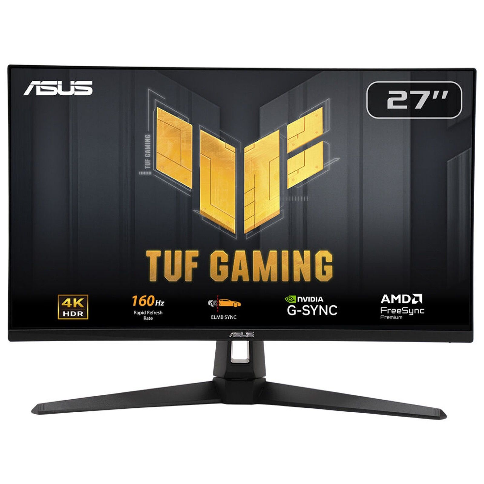 ASUS TUF Gaming VG27UQ1A - 27 Inch 4K 160Hz Gaming Monitor
