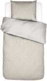 Essenza Willow Dekbedovertrek Coton Stone gray - Eenpersoons – 140x200/220 cm