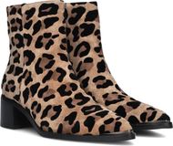 Stefano Lauran Pe2023 Enkellaarsjes - Enkelboots met rits - Dames - Beige - Maat 40