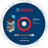 Bosch Bosch EXPERT diamant-metaalschijf doorslijpschijf 230 x 22,23mm voor grote haakse slijpmachines met klemmoer Aantal:1