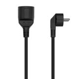 AISENS A132-0602 power uitbreiding 5 m 1 AC-uitgang(en) Binnen Zwart