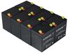 Powery Batterie rechargeable de remplacement pour USV APC Smart-UPS 3000 RM 2U