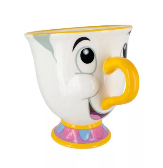 Paladone PP3556DP - Disney Belle en het Beest Mok - Goud/Wit - 250ml