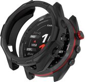 Strap-it Rugged TPU Beschermhoes (Zwart) – Stevige schokbestendige case – duurzame bescherming – geschikt voor Garmin Approach S70 (42mm)