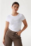 Guess T-shirt met wit studs logo