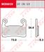 TRW Motorcycle Parts MCB901CRQ Hyper Carbon Brake Pads