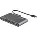 StarTech.com StarTech Dual-Monitor Thunderbolt Mini Dock, 4K 60Hz HDMI, Driverloze Hub voor Windows & Mac, Gigabit Ethernet, 1x USB-A (USB 5Gbps), 28cm Kabel