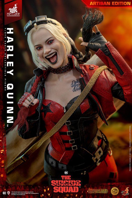 Hot Toys The Suicide Squad Movie Masterpiece Action Figure 1/6 Harley Quinn Artisan Edition 29 cm