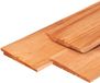 Merkloos Tuindeco Zweeds rabat Red Class Wood 1,1/2,2x19,5x400 cm