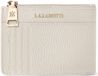 Lazarotti Bologna Leren sleutelhanger Kaarthouder leer 11,5 cm met air tag compartiment - cream