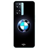 Maniacase Hoesje Oppo A57 4G Bmw Logo M lichtgevend carbon