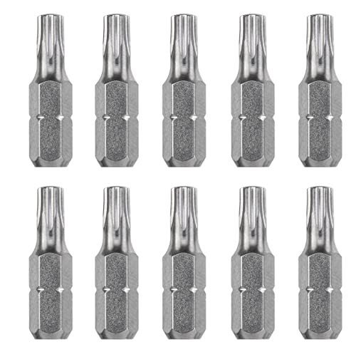 kwb 121294 Torx 15 Industrial Steel Bitset, 25 mm bits, 1/4 inch zeskant