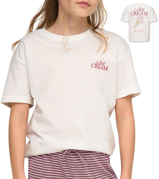ONLY Kids Only Helen Life Loose Shirt Meisjes - Maat 134/140