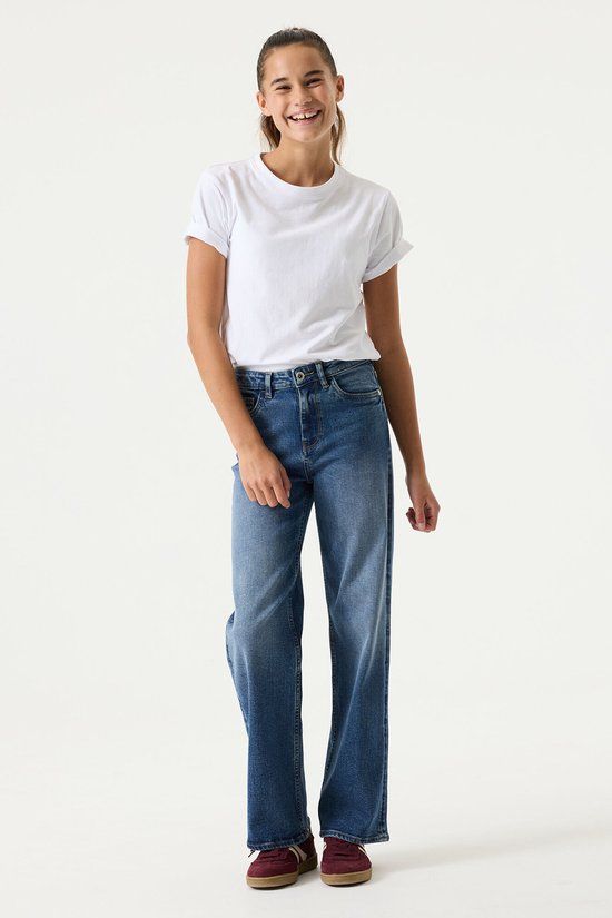 Garcia Ilvy Meisjes Straight Fit Jeans Blauw