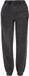 Urban Classics High Waist Stone Washed Dames joggingbroek Zwart 4XL