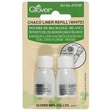 Clover Chaco Liner Navulling: Wit, 1