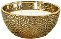 Home Deco Factory Geurkaars Amber - Goud - 21 cm