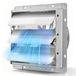 Vevor Ventilateur d'extraction à lamelles, Ventilateur mural industriel, 34W, Boîtier en acier, Montage mural, 2124m³/h, 1400rpm, Fonctionnement silencieux, Ventilation + Refroidissement pour garage, serre, atelier, étable