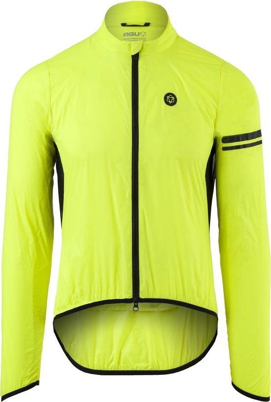 AGU Wind Fietsjack II Essential Heren - Geel - XXXL - Winddicht