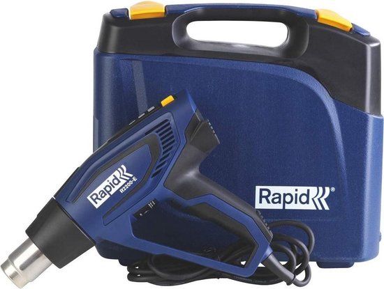 Rapid R2200-E Heteluchtpistool in koffer - 2000W
