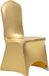 vidaXL - 6 housses de chaise - stretch - doré
