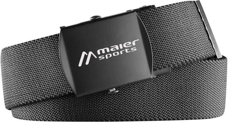 Maier Sports Tech Riem, black unisize 2019 Riemen & Bretels