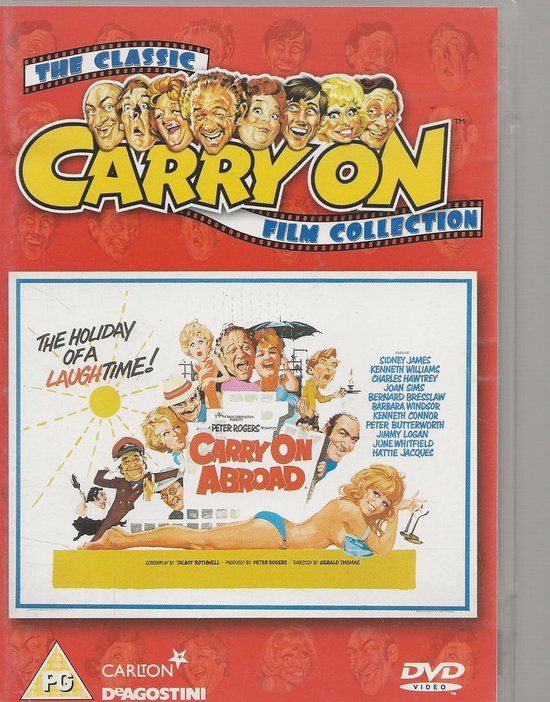 Tcfhe/Anchor Bay/Starz CARRY ON ABROAD (DVD) - Limited Edition - Import - Engels gesproken