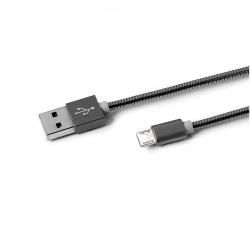 Celly USBmicrosnakeds Zwart