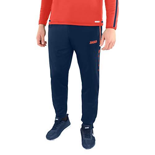 JAKO Heren Competition 2.0 Polyesterbroek, Navy/Flame, XXL