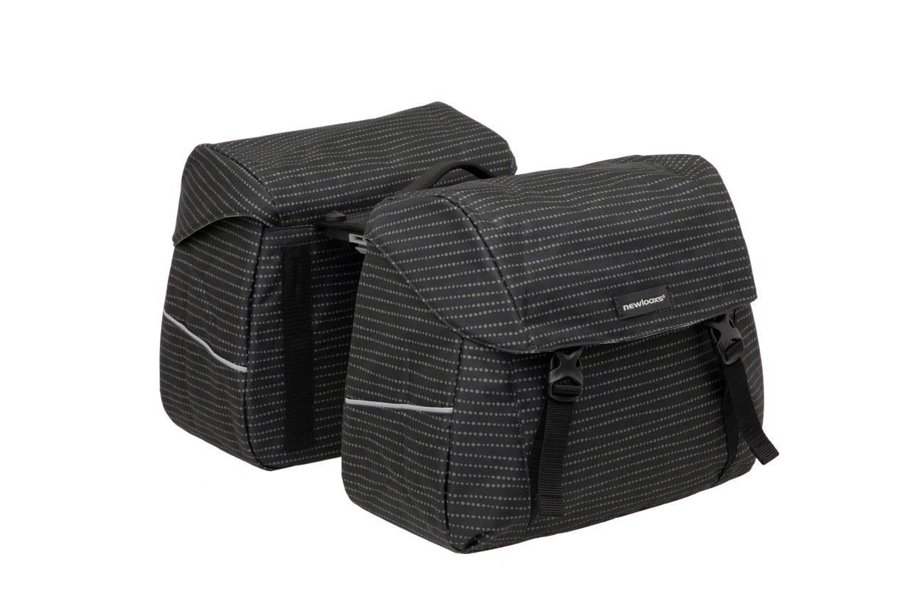 New Looxs Joli Double Nomi Double Pannier Bag MIK - 37 Liters - Black