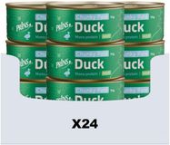 Prins Chunky Paté Kattenvoer Nat Eend - 24 x 70 gr - Voordeelverpakking