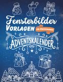 XXL Fensterbilder Adventskalender für Kreidemarker
