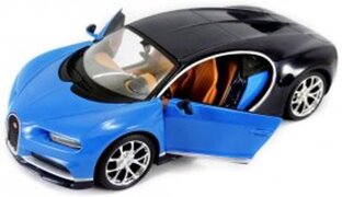 maisto Bugatti Chiron 1:24 blauw/zwart