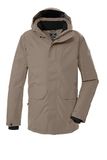 killtec Kow 85 Mn Prk heren Outdoor parka/functionele parka met afritsbare capuchon