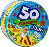 Paperdreams Snoeptrommel Abraham 50 jaar - Metaal - Multi - 14 x 7.5 cm