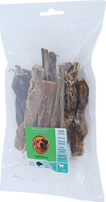 De Boon Snacks Lamspens 250 Gram In Zak