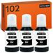 Epson Bouteilles d'encre, Noir pigment, 3x127 ml, Convient pour Epson 102 EcoTank