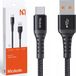 Mcdodo USB-C naar USB-A Kabel - 48W Quick Charge 4.0 - 0.2 meter - Zwart