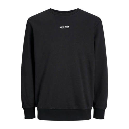JACK & JONES CORE JCOEDITION Sweater - Zwart met Backprint