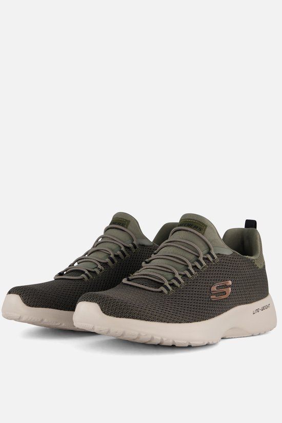 Skechers Dynamight heren sneakers groen - Maat 43