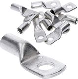 Kalitec 10 stuks HR35-10 standaard buiskabelschoenen 35mm² M10 zonder kijkgat Made in Germany