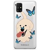 ERT GROUP mobiel telefoonhoesje voor Samsung M51 origineel en officieel erkend Babaco patroon Dogs 011 optimaal aangepast aan de vorm van de mobiele telefoon, gedeeltelijk bedrukt