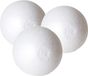 Gerimport Boules en polystyrène pour loisirs créatifs - 3x - boules en polystyrène - 10 cm