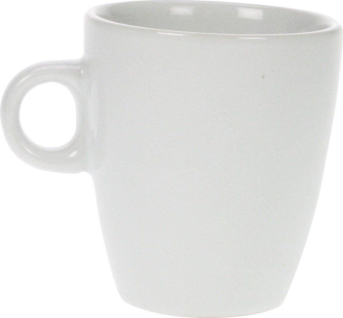 Cosy & Trendy Vicky Beker - 19 cl - Wit - Set-6